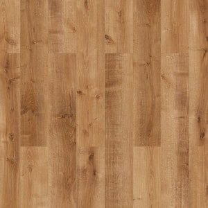 Spanish Trace Oak 14 mm T x 7.56 in. W Waterproof Laminate Wood Flooring (13.29 sq. ft./Case)