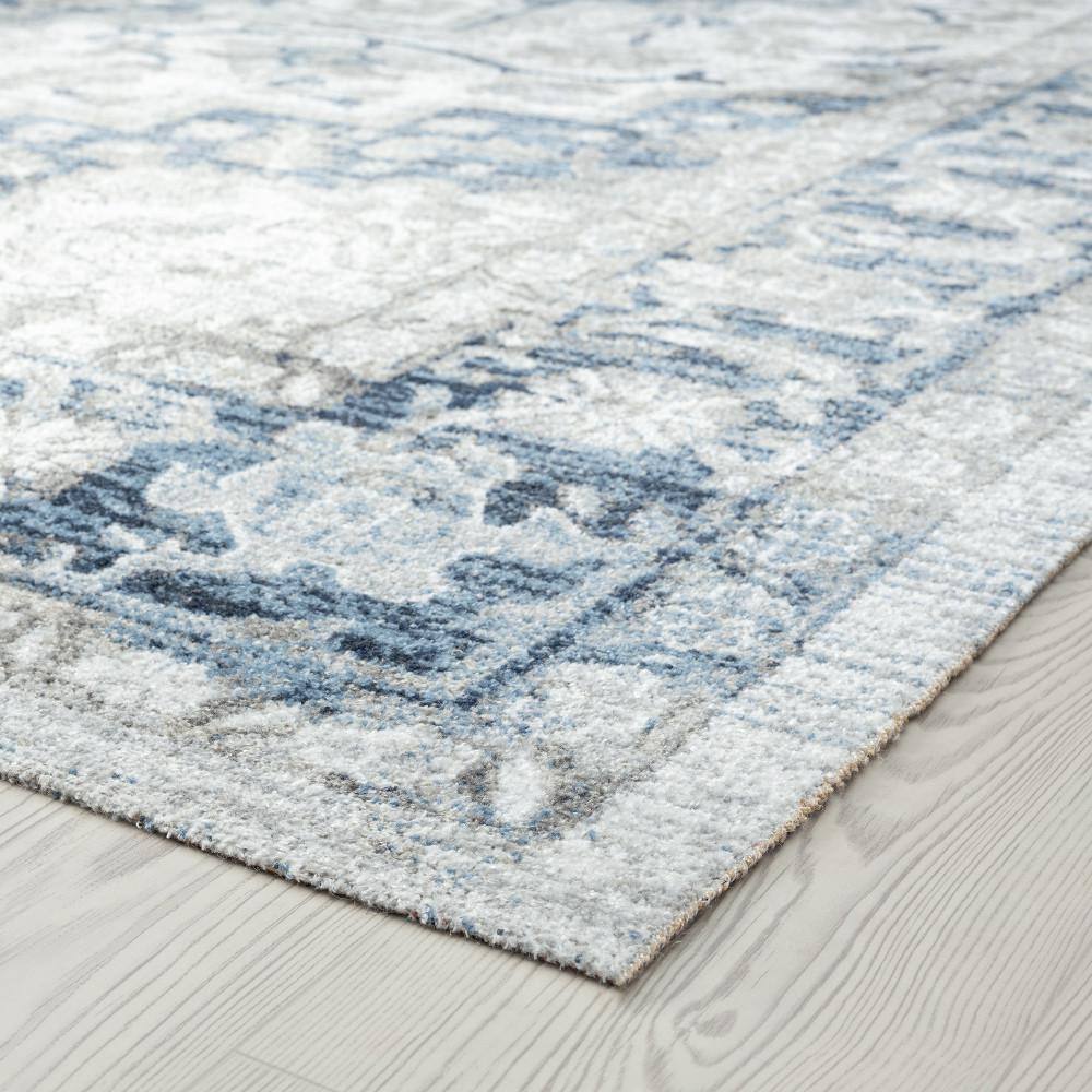 Palazzo 5' x 8' Gray Synthetic Modern Rectangular Rug