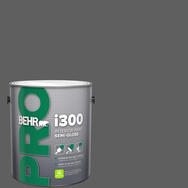 1 gal. #T17-10 Shades On Semi-Gloss Interior Paint