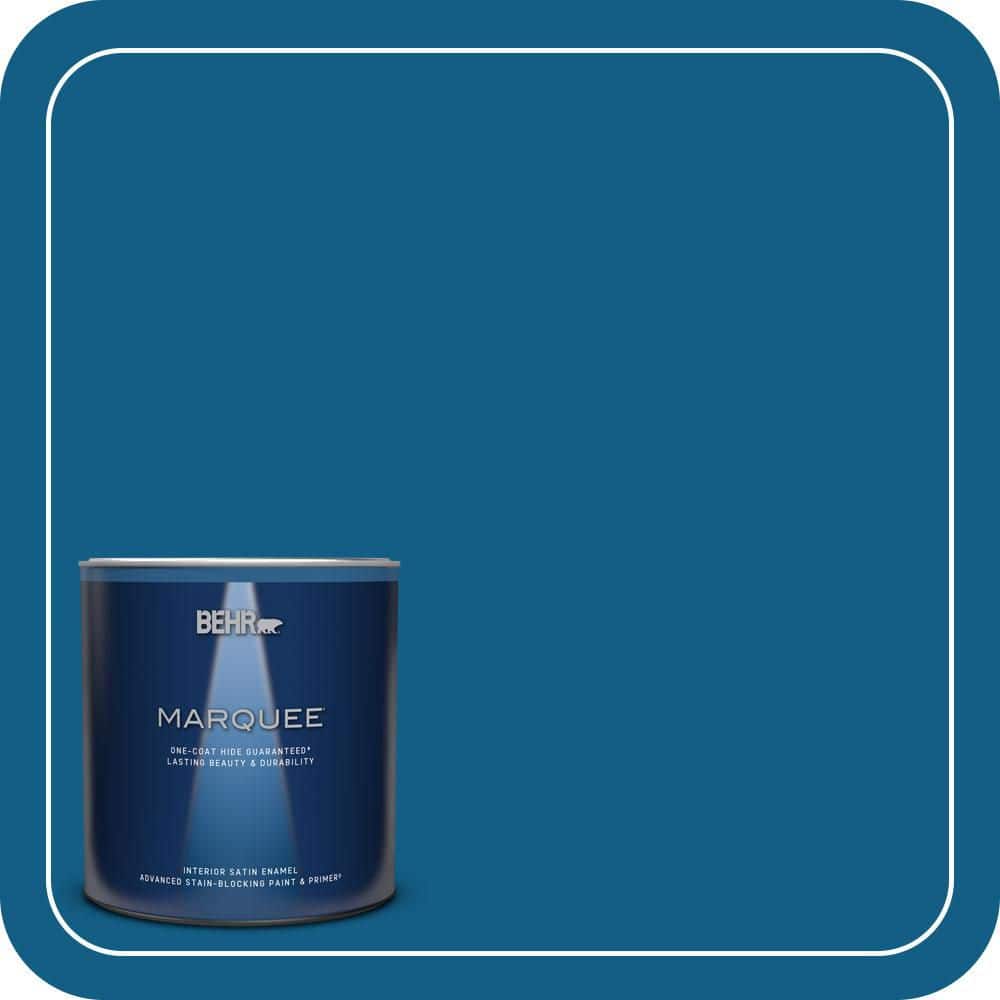 1 qt. #S-H-550 Sapphire Sparkle Satin Enamel Interior Paint & Primer price history on PriceWatchPro