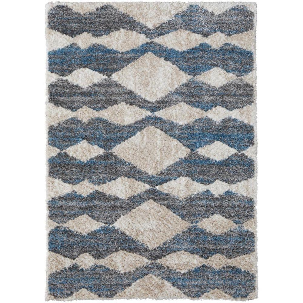 2 X 8 Gray, Ivory Chevron Area Rug price history on PriceWatchPro