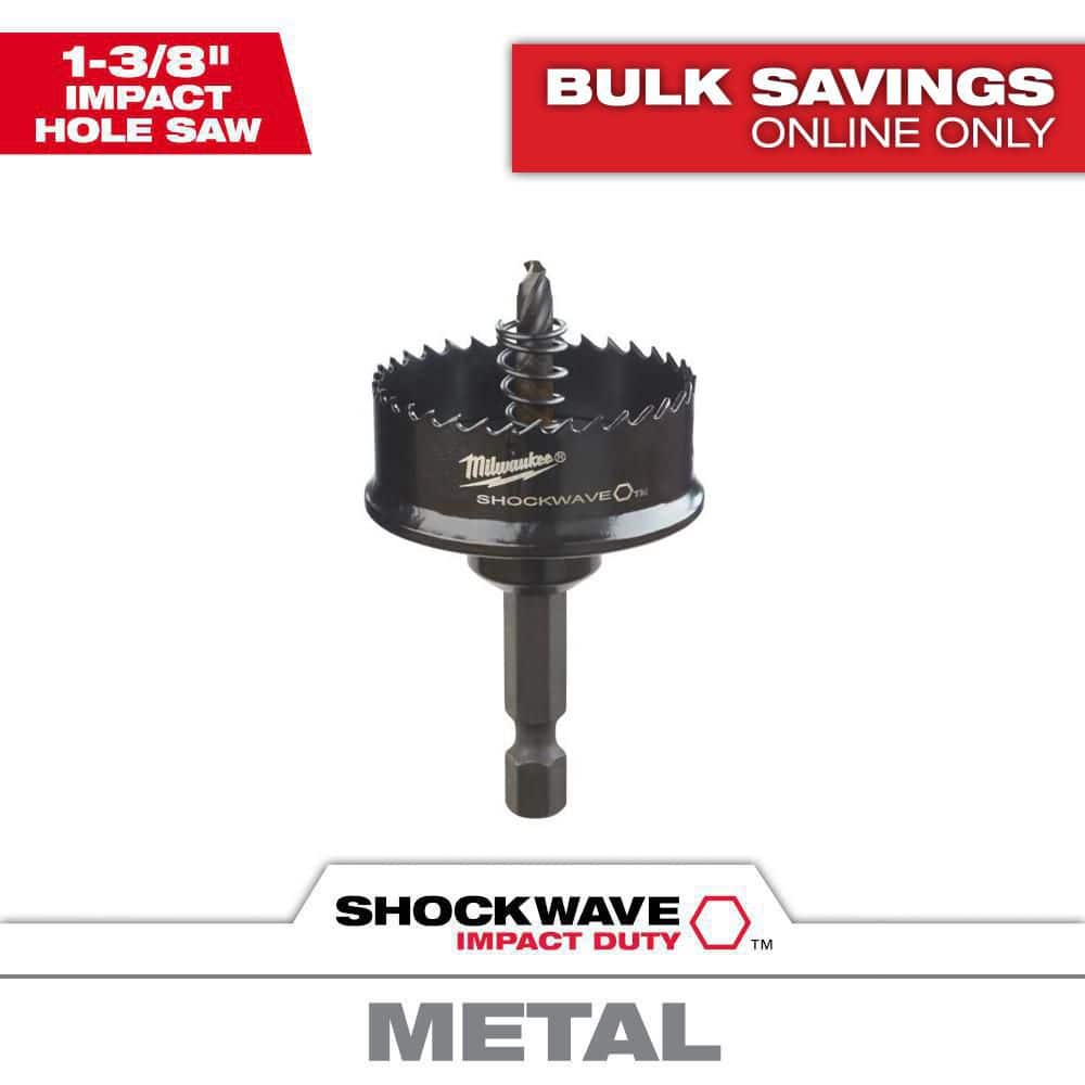 1-3/8 in. SHOCKWAVE IMPACT DUTY Hole Saw price history on PriceWatchPro