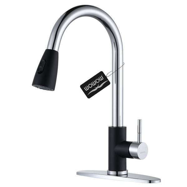 https://images.thdstatic.com/productImages/fdf8f493-76f5-4429-8b20-8c4b039e901a/svn/chrome-black-wowow-pull-down-kitchen-faucets-2310301cb-bhhd-64_600.jpg