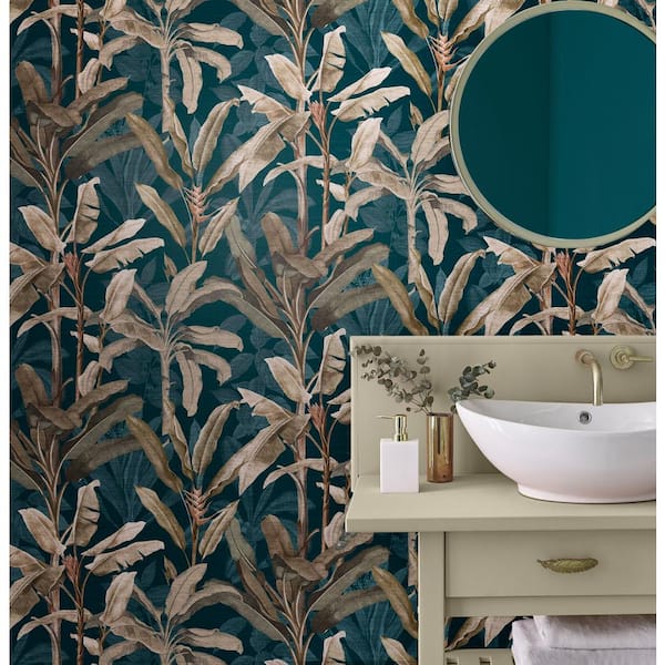 Borneo Teal Blue Wallpaper