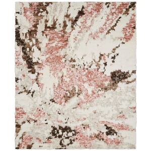 Brown/Blush Multi-Colored 2 ft. x 3 ft. Area Rug