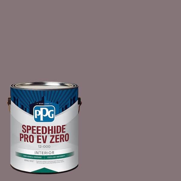 PPG Speedhide Pro EV Zero 1 gal. PPG1047-6 Choo Choo Flat Interior Paint