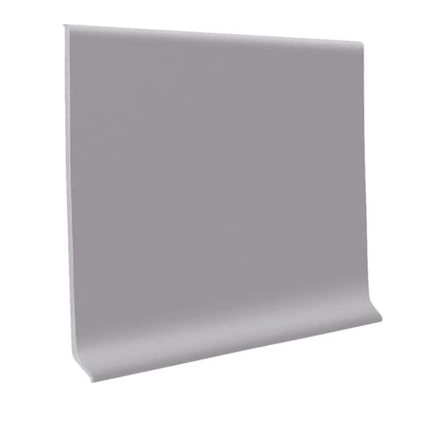 ROPPE 700 Series Slate 4 in. x 1/8 in. x 48 in. Thermoplastic Rubber Wall Base Cove (30-Pieces)