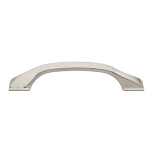 3-3/4 in. (96 mm) Center-to-Center Satin Nickel Twisted Arch Bar Pull (10-Pack )
