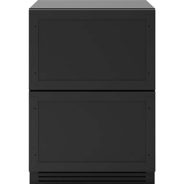 Presrv 24 in. Dual Zone Panel Ready Refrigerator Freezer Drawers