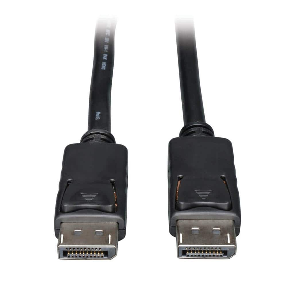 Tripp Lite 15 ft. DisplayPort Cable with Latching Connectors - Black