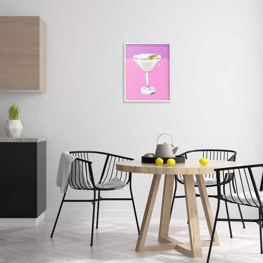 Bright Olive Martini by Susan Jill White Framed Food Giclee Art Print 20 in. x 16 in. price history on PriceWatchPro