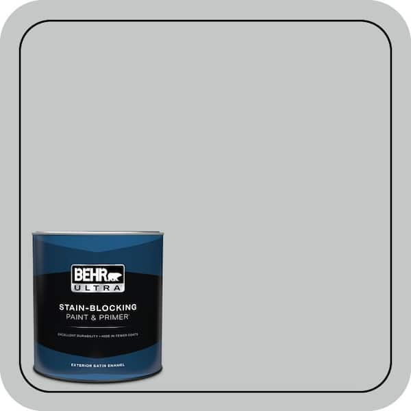 BEHR ULTRA 1 qt. #N450-2 Zero Gravity Satin Enamel Exterior Paint & Primer