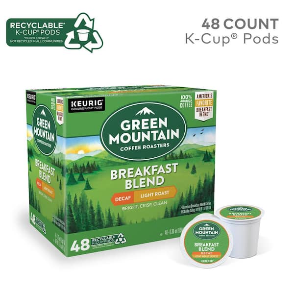 Green mountain decaf outlet breakfast blend