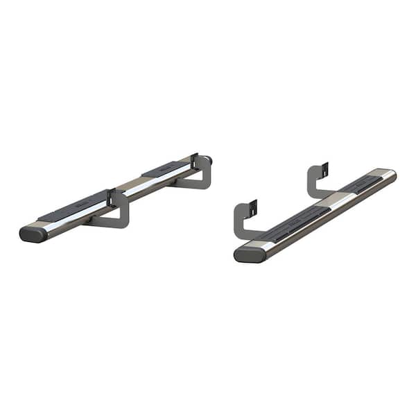 Aries 6 x 85-Inch Oval Polished Stainless Steel Nerf Bars, Select Ford F-150