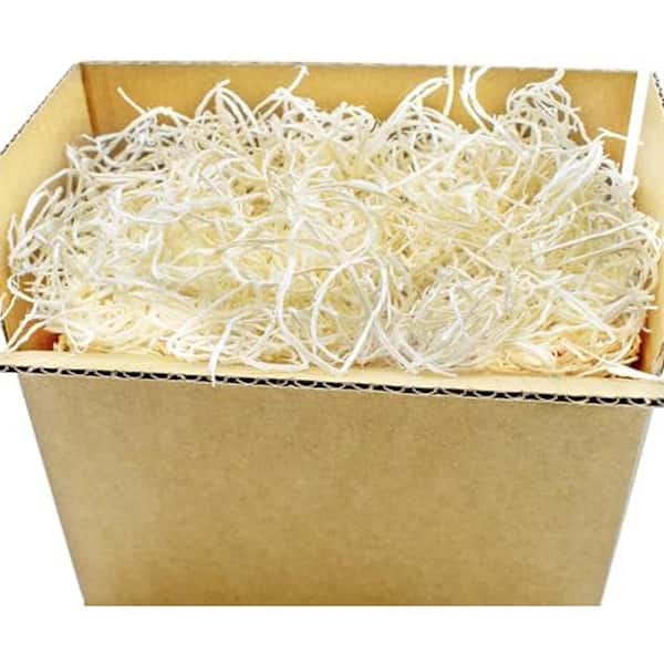 4.5 oz. Natural Aspen Wood Excelsior for Basket Filler, Gift Decoration, Soil Cover,Crafts Protection with Natural Scent