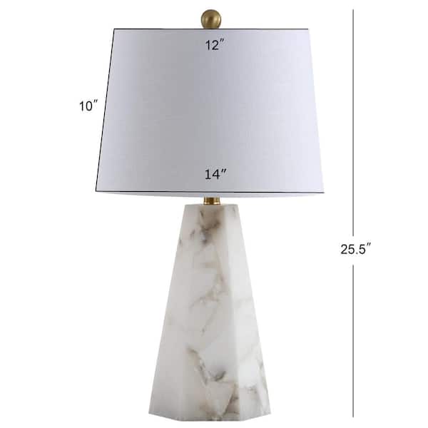 Alabaster Led Table Lamp White, Lighthouse Floor Lamp With Shelves Target