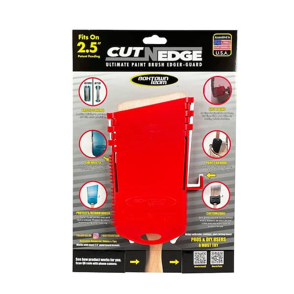 BoxTown Team Cut-N-Edge: Ultimate Paint Brush Edger and Guard