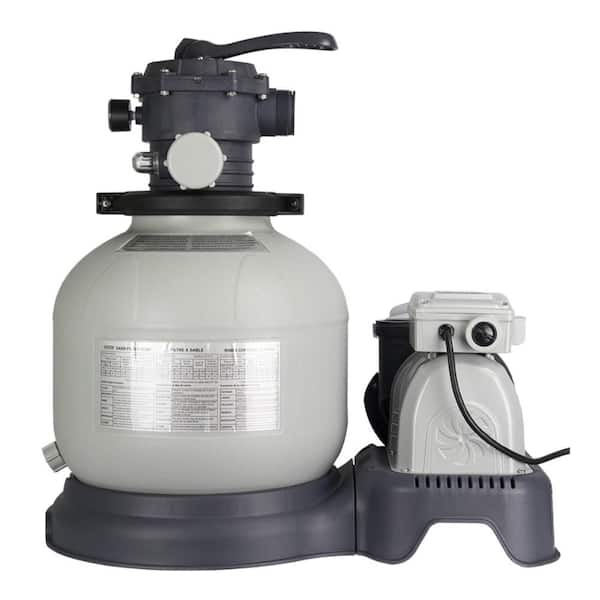 Intex Krystal Clear 2800 GPH Sand Filter Pool Pump with Maintenance Kit 