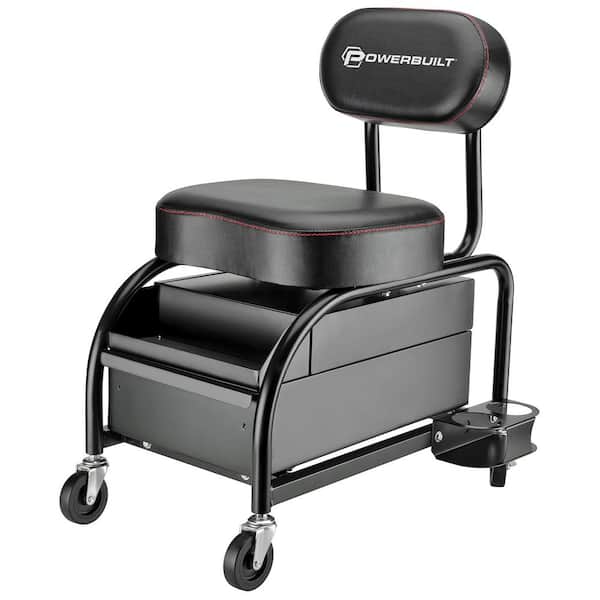 Powerbuilt Professional Detailer Roller Seat