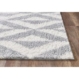 Pax Light Grey Illusions 9 ft. x 13 ft. Area Rug