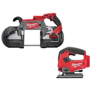 M18 FUEL 18V Lithium-Ion Brushless Cordless Deep Cut Band Saw w/Jig Saw