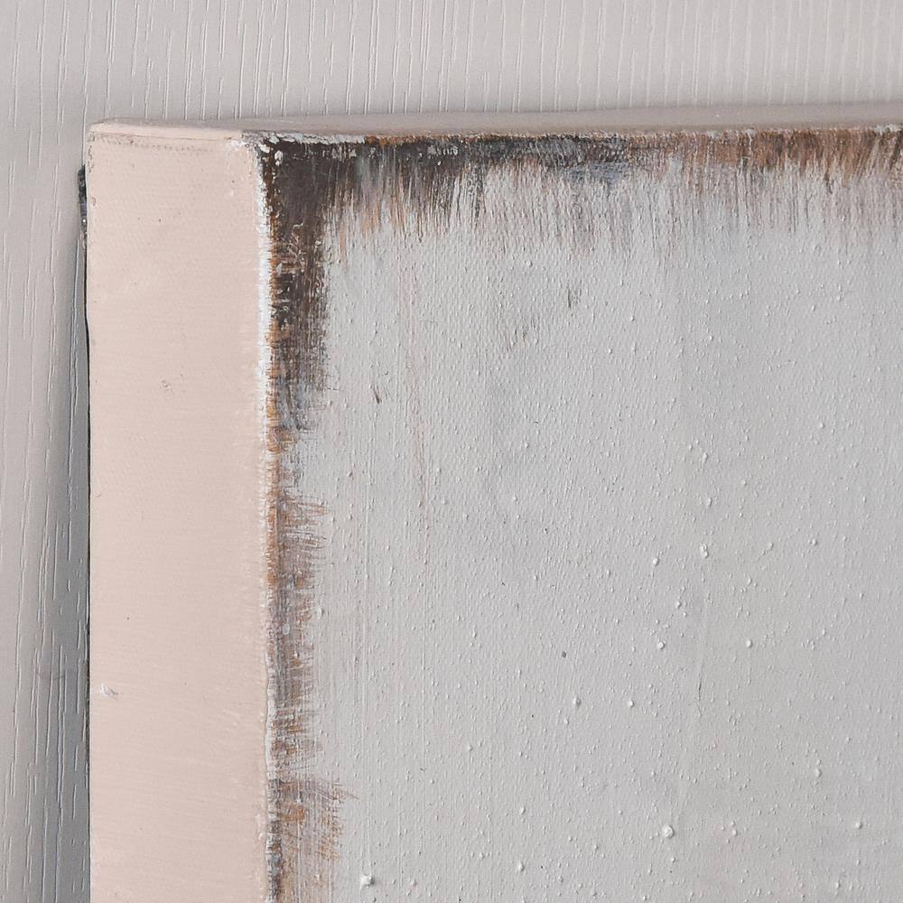 Golden Dust Textured Metallic Abstract Canvas Wall Art, 48" x 48"