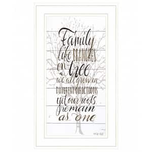 Family by Unknown 1 Piece Framed Graphic Print Typography Art Print 21 in. x 12 in. .
