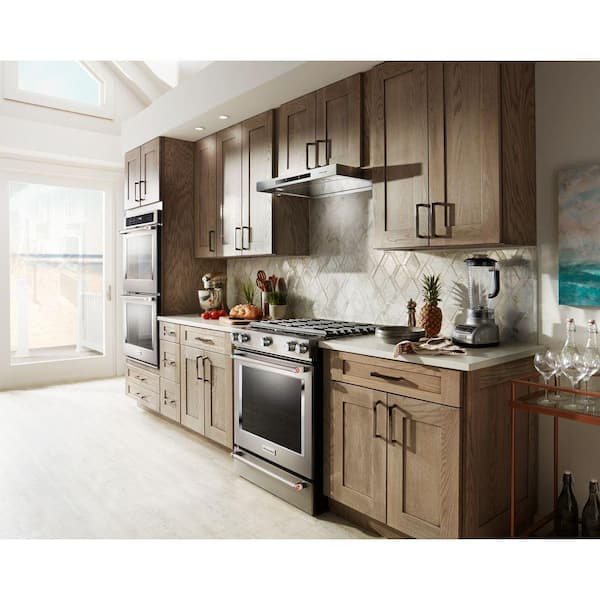 Unique Appliances 3 Piece Kitchen Appliance Package with Bottom Freezer  Refrigerator , 30'' Electric Freestanding Range , and Under Cabinet Range  Hood