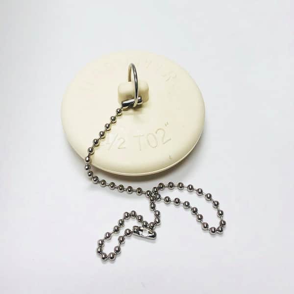 PF WaterWorks 1-1/2 in. - 2 in. Tub Stopper with Chain
