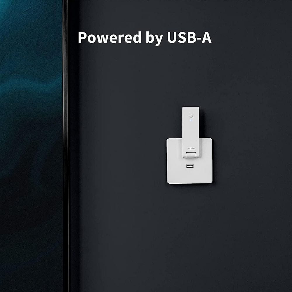 Compact White USB Smart Home Hub with Zigbee