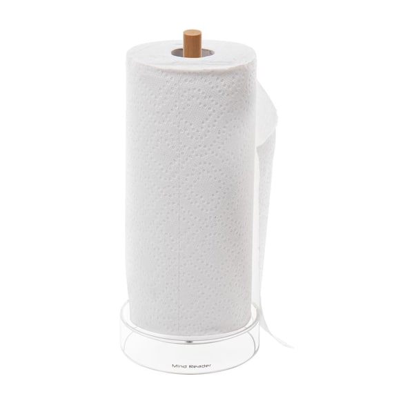 Mind Reader Paper Towel Dispenser, Paper Towel Holder, Restroom