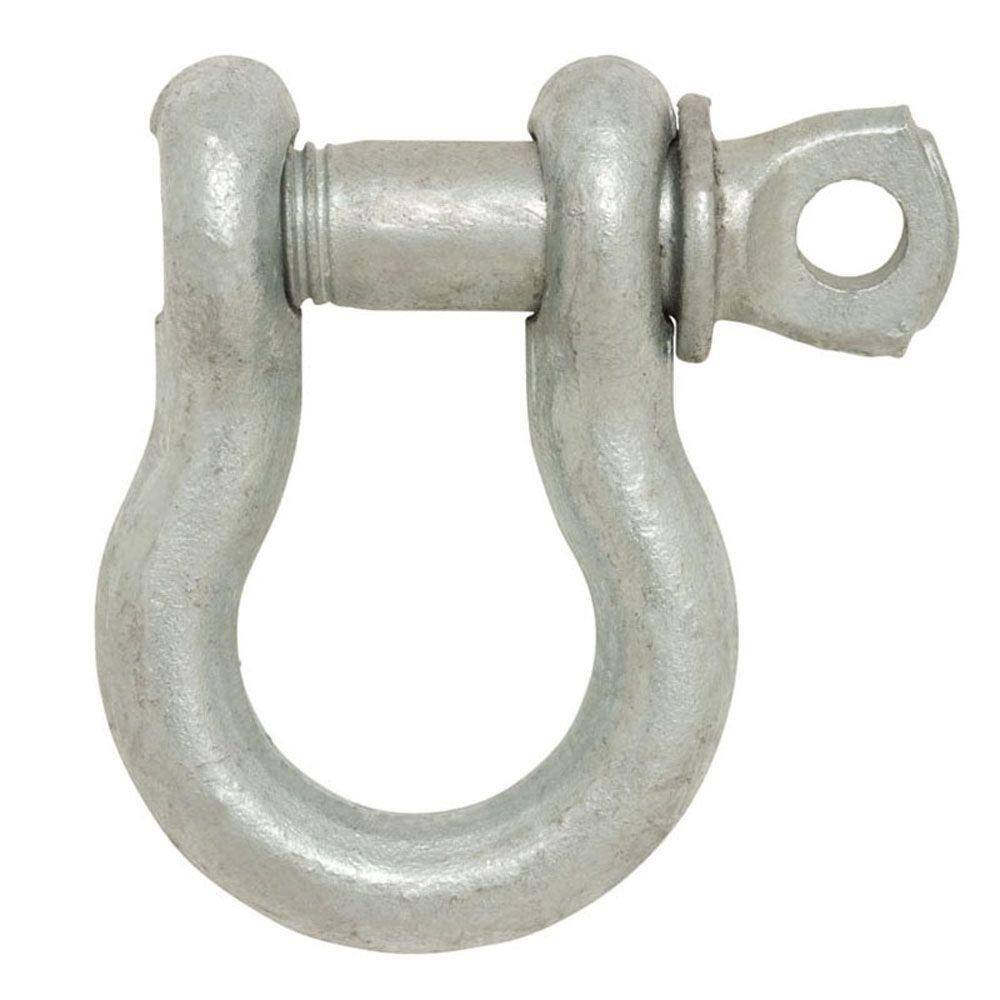 thumbnail image 2 of 5/8 Inch Galvanized Screw Pin Shackles - 3.25 Ton (7,165 Lbs) Working Load Limit 2 of 14