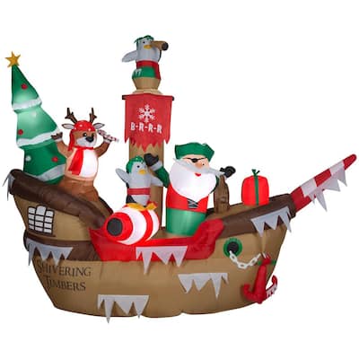 Christmas Inflatables - Outdoor Christmas Decorations - The Home Depot