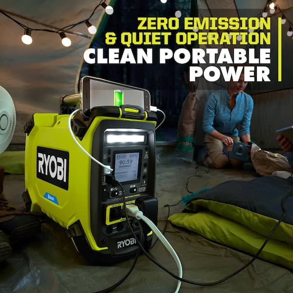 RYOBI EC10 ポータブル発電機 RYOBI 1800-Watt Continuous / 3000-Watt Peak Output Portable