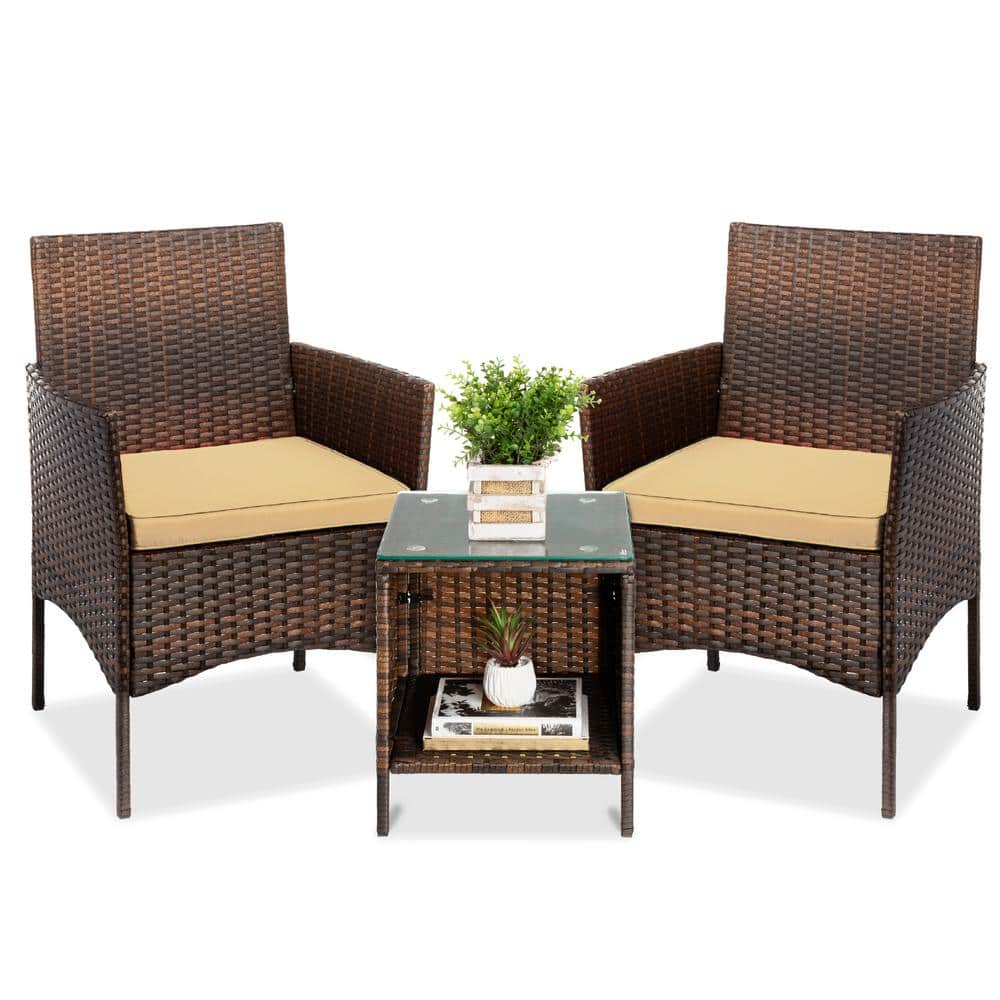 Have a question about Best Choice Products Brown 3Piece Wicker Outdoor