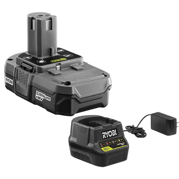 RYOBI 18-Volt Cordless Heat Gun Kit with Battery and Charger (Bulk  Packaged, Non-Retail Packaging) P3150 + Battery + P118B 