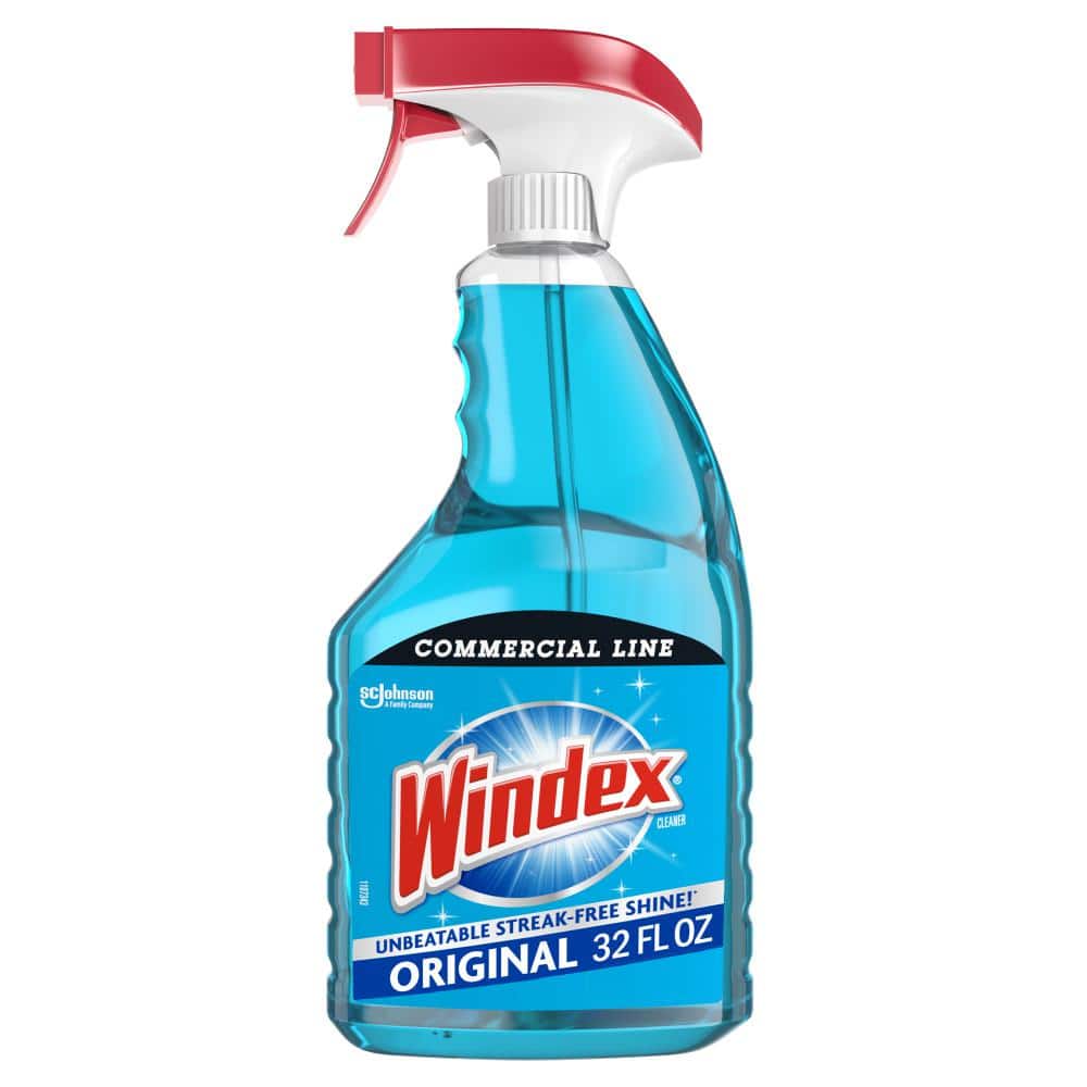  Windex with Vinegar Glass Cleaner, Spray Bottle, 32 fl oz :  Health & Household