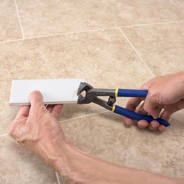 8 in. Rust-Resistant Steel Tile Nipper for Tile up to 1/4 in. Thick