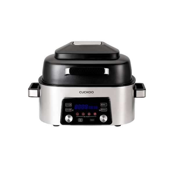 CUCKOO CAFG-A0601S 6-Quart Countertop Air Grill and Air Fryer w 5 Cooking Modes, Convection Oven, Microwave, Toaster, Air Fryer