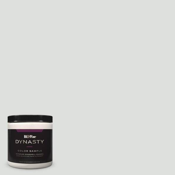 BEHR DYNASTY 8 oz. #720E-1 Reflecting Pool Eggshell Enamel Stain-Blocking Interior Paint with Primer