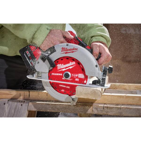 Milwaukee - 7-1/4 in. x 24-Tooth Framing Circular Saw Blade (2-Pack)