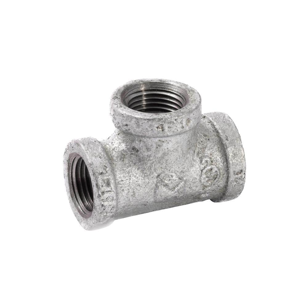 UPC 032888405387 product image for 1/2 in. Galvanized Malleable Iron Tee Fitting | upcitemdb.com