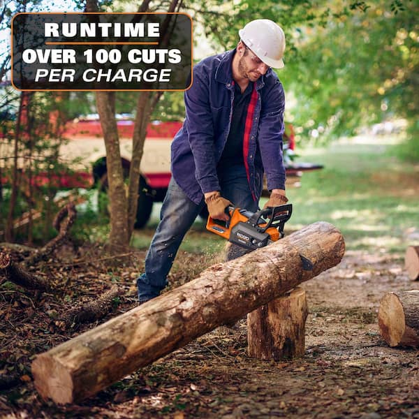 Charging chainsaw clearance