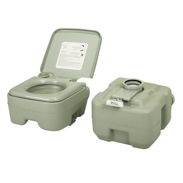 Travel Toilet Portable Camping Outdoor Camp Premium Hiking 5.3 Gallon Camco New 