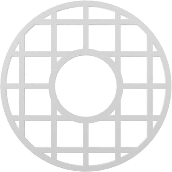 Ekena Millwork 3/4 in. x 22 in. x 22 in. O'Neal Architectural Grade PVC Pierced Ceiling Medallion