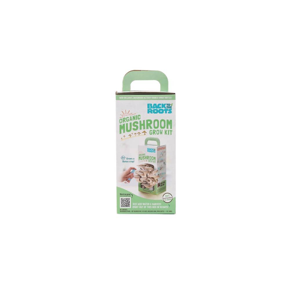 Back To The Roots Organic Mushroom Grow Kit The Home Depot