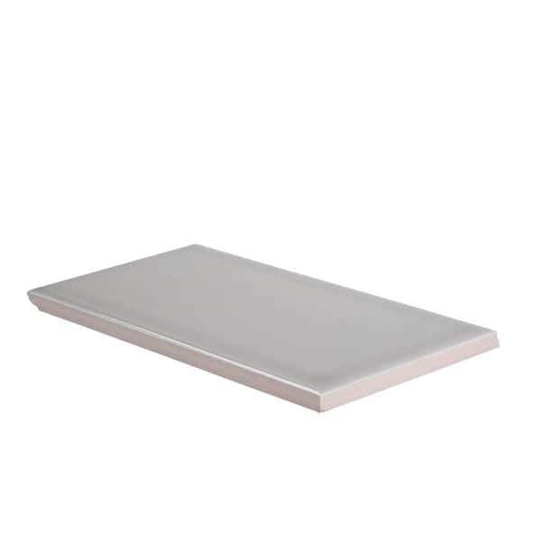 Reviews for Jeffrey Court Weather Grey 3 in. x 6 in. Subway Glossy