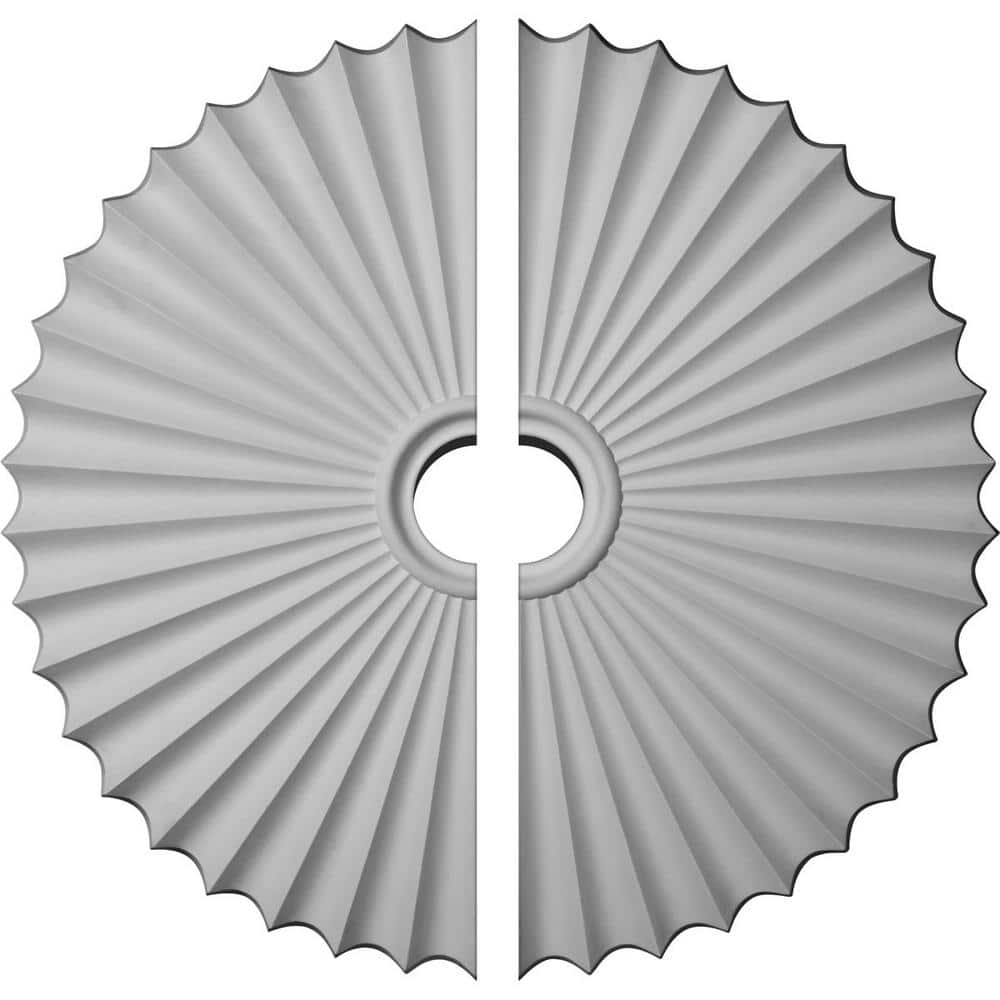 Primed White Urethane Circular Ceiling Medallion