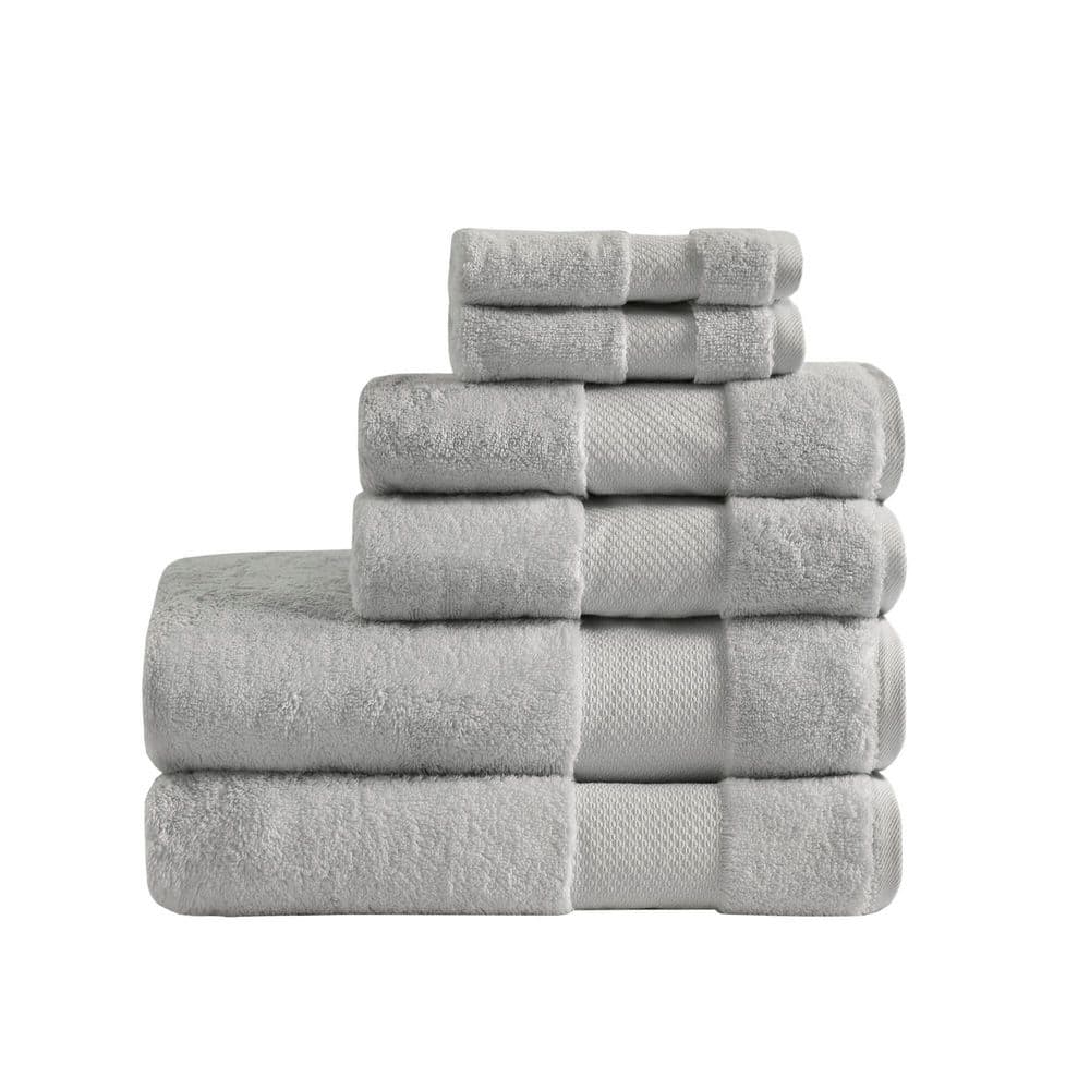 Madison Park Signature Turkish Cotton 6-Piece Bath Towel Set