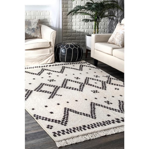 nuLOOM Non-Slip White Rug Pad, 7x9 ft